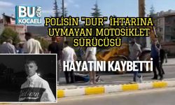 Polisin "Dur" İhtarına Uymayan Motosiklet Sürücüsü Hayatını Kaybetti