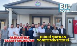 Alikahyalı Taraftarlardan Hodri Meydan Yönetimine Tepki