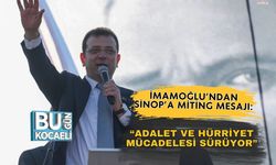 İmamoğlu’ndan Sinop’a Miting Mesajı: “Adalet ve Hürriyet Mücadelesi Sürüyor”