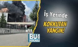İş Yerinde Korkutan Yangın!