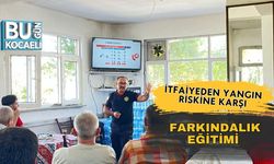 İtfaiyeden Yangın Riskine Karşı Farkındalık Eğitimi