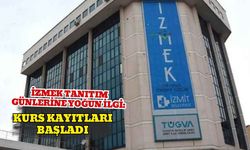 İZMEK Tanıtım Günlerine Yoğun İlgi: Kurs Kayıtları Başladı