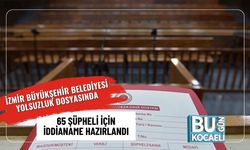 İzmir Büyükşehir Belediyesi Yolsuzluk Dosyasında 65 Şüpheli İçin İddianame Hazırlandı