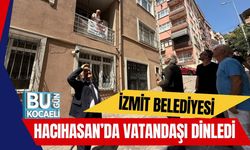 İzmit Belediyesi Hacıhasan’da Vatandaşı Dinledi