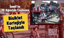İzmit’te 30 Ağustos Coşkusu Bisiklet Kortejiyle Taçlandı