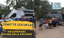 İzmit’te Çocuklar Geleneksel Oyunlarla Eğlendi