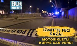İzmit’te Feci Kaza! Motosikletli Kurye Can Verdi