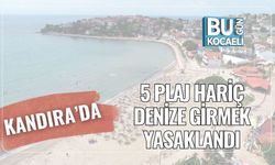 Kandıra’da 5 Plaj Hariç Denize Girmek Yasaklandı