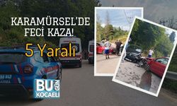 Karamürsel’de Feci Kaza! 5 Yaralı