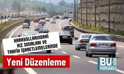 Karayollarındaki Hız Sınırları ve Trafik İşaretlemelerinde Yeni Düzenleme