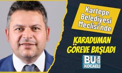 Kartepe Belediyesi Meclisi’nde Karaduman Göreve Başladı