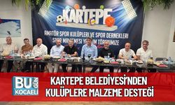 Kartepe Belediyesi’nden Kulüplere Malzeme Desteği