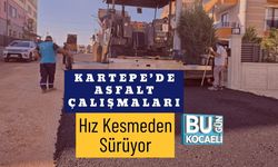 Kartepe’de Asfalt Çalışmaları Hız Kesmeden Sürüyor