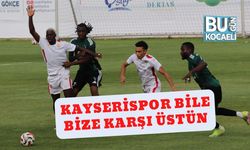 Kayserispor Bile Bize Karşı Üstün