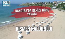 Kandıra’da Denize Giriş Yasağı Kısmen Kaldırıldı
