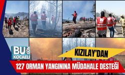 Kızılay'dan 127 Orman Yangınına Müdahale Desteği