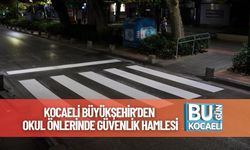 Kocaeli Büyükşehir’den Okul Önlerinde Güvenlik Hamlesi