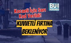 Kocaeli İçin Sarı Kod Verildi! Kuvvetli Fırtına Bekleniyor