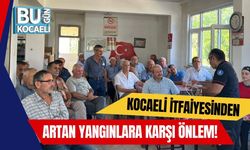 Kocaeli İtfaiyesinden Artan Yangınlara Karşı Önlem!