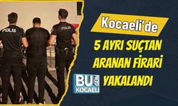 Kocaeli’de 5 Ayrı Suçtan Aranan Firari Yakalandı