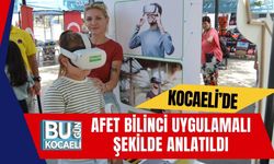 Kocaeli’de Afet Bilinci Uygulamalı Şekilde Anlatıldı
