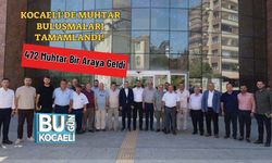 Kocaeli’de Muhtar Buluşmaları Tamamlandı! 472 Muhtar Bir Araya Geldi