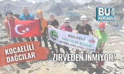 Kocaelili Dağcılar Zirveden İnmiyor!