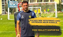Kocaeli’nin Yetiştirdiği Genç Antrenör Melih Karaca, Yeni Malatyaspor’da