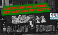 Kocaelispor Depremi Ne Kadar Çabuk Unuttu