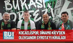 Kocaelispor, Dinamo Kiev’den Oleksandr Syrota’yı Kiraladı