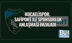 Kocaelispor, Safiport ile Sponsorluk Anlaşması İmzaladı