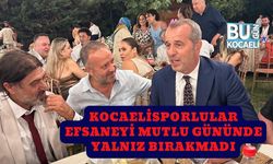 Kocaelisporlular Efsaneyi Mutlu Gününde Yalnız Bırakmadı