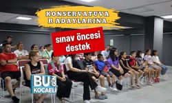 Konservatuvar adaylarına sınav öncesi destek