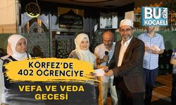 Körfez’de 402 Öğrenciye Vefa ve Veda Gecesi