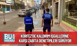 Körfez’de Kaldırım İşgallerine Karşı Zabıta Denetimleri Sürüyor