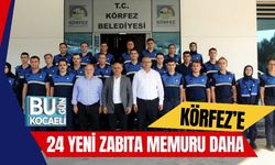 Körfez’e 24 Yeni Zabıta Memuru Daha