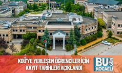 KOÜ’ye Yerleşen Öğrenciler İçin Kayıt Tarihleri Açıklandı