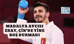 Madalya Avcısı Eray, Çin’de Yine Boş Durmadı