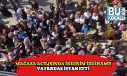 Mağaza Açılışında İndirim İzdihamı! Vatandaş İsyan Etti