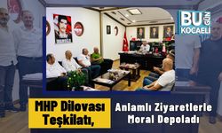MHP Dilovası Teşkilatı, Anlamlı Ziyaretlerle Moral Depoladı