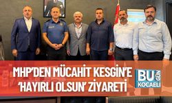 MHP’den Mücahit Kesgin’e ‘Hayırlı Olsun’ Ziyareti