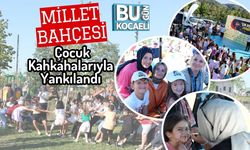 Millet Bahçesi Çocuk Kahkahalarıyla Yankılandı