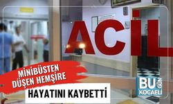 Minibüsten Düşen Hemşire Hayatını Kaybetti