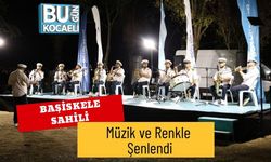 Başiskele Sahili Müzik ve Renkle Şenlendi