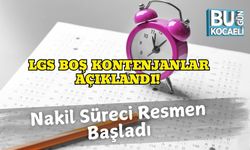 LGS Boş Kontenjanlar Açıklandı! Nakil Süreci Resmen Başladı