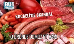 Kocaeli'de Skandal: O Üründe Domuz Eti Var!
