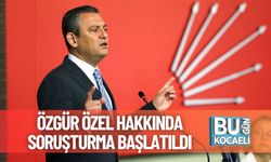 Özgür Özel Hakkında Soruşturma Başlatıldı