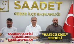Saadet Partisi Gebze İlçe Teşkilatı’ndan “Rayiç Bedel” Tepkisi