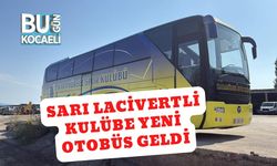 Sarı Lacivertli Kulübe Yeni Otobüs Geldi