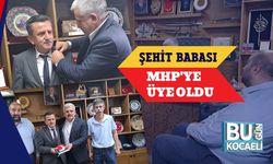 Şehit Babası MHP'ye Üye Oldu